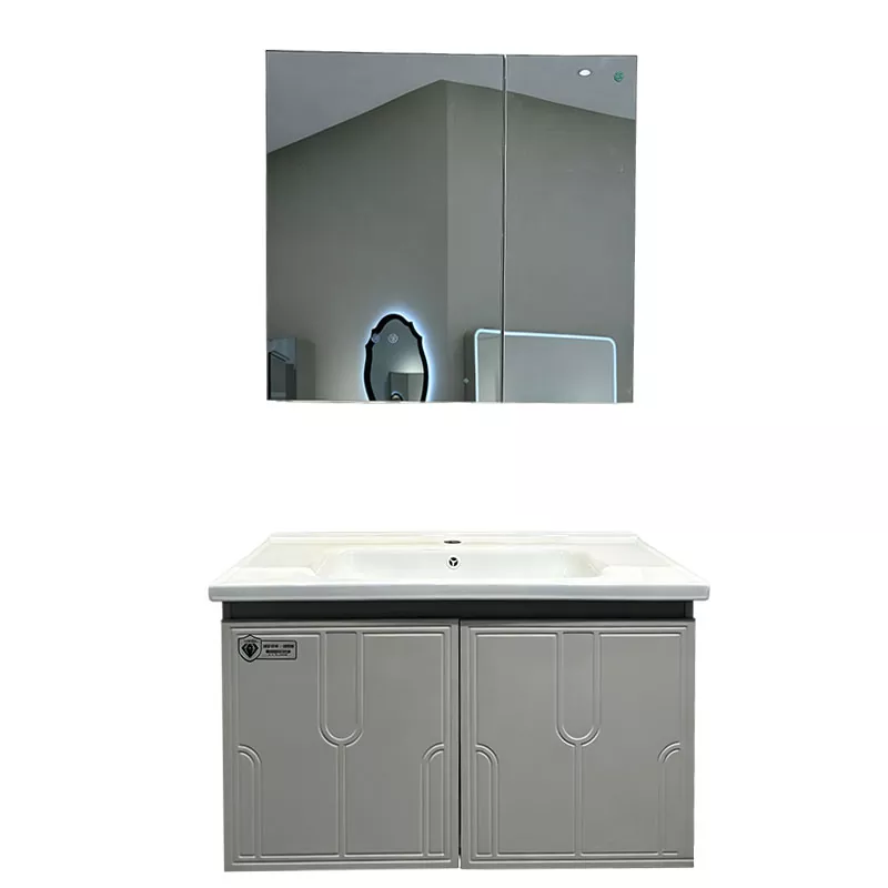 コンパクトなPVC洗面化粧台
