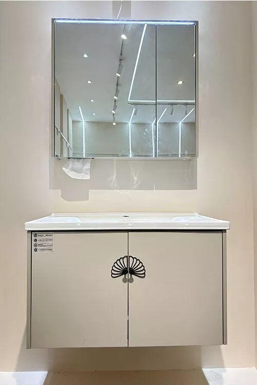 Multi-Layer Solid Wood Bathroom Vanity for Projects
