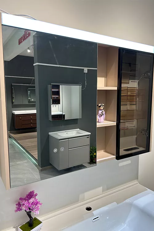Storage Bathroom Mirror Cabinet